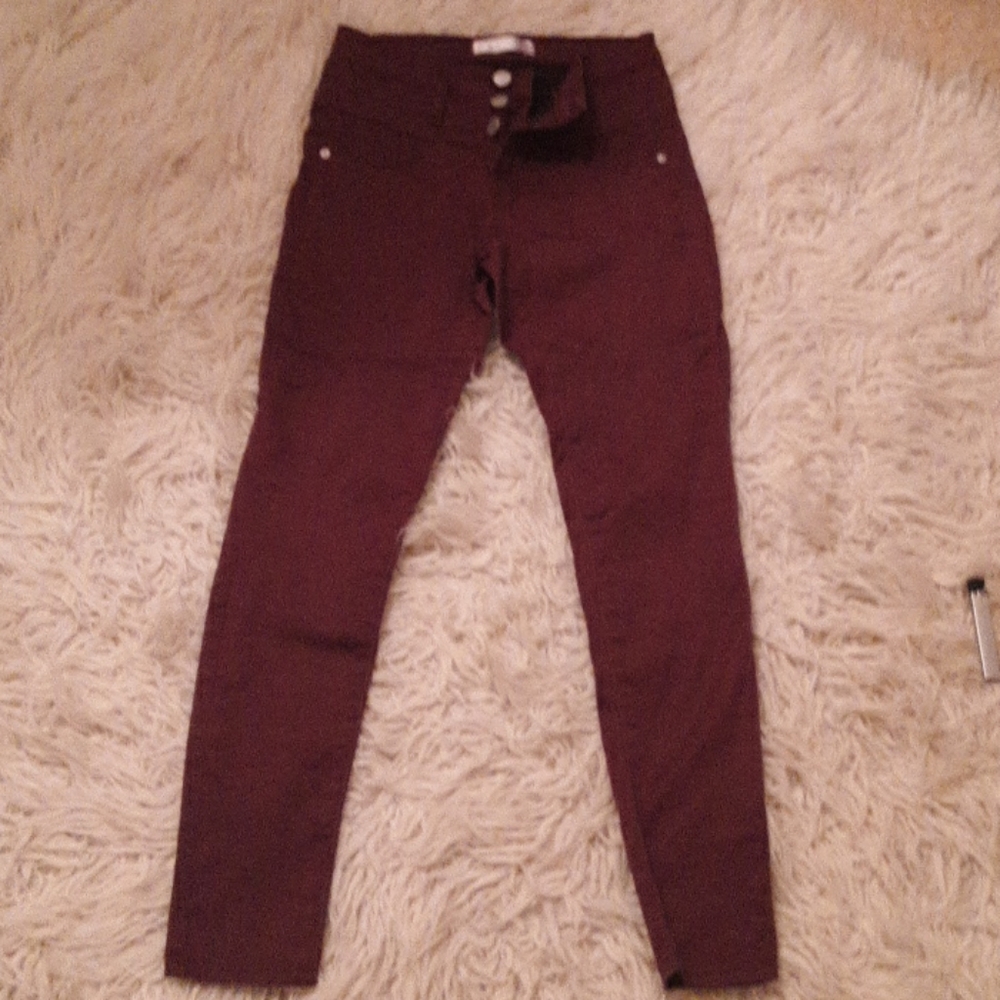 High Waist Jean Button Front sz 7